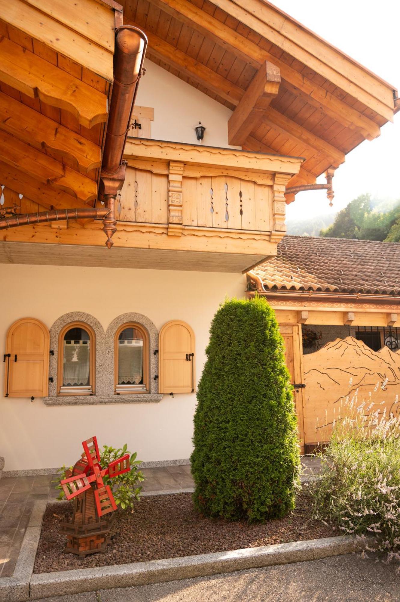 Alfio'S Alpen Suite Roncone ภายนอก รูปภาพ